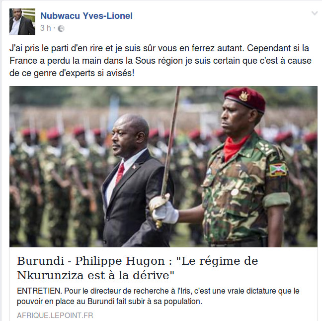 Pourquoi les occidentaux veulent un GENOCIDE -TUTSI- au Burundi ?