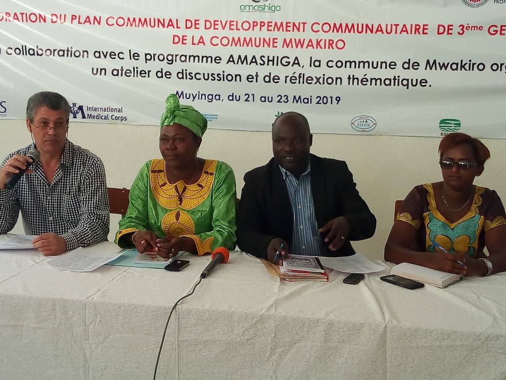 Burundi :   Mwakiro harmonise le programme - Amashiga - des ONGes à  la  Planification nationale