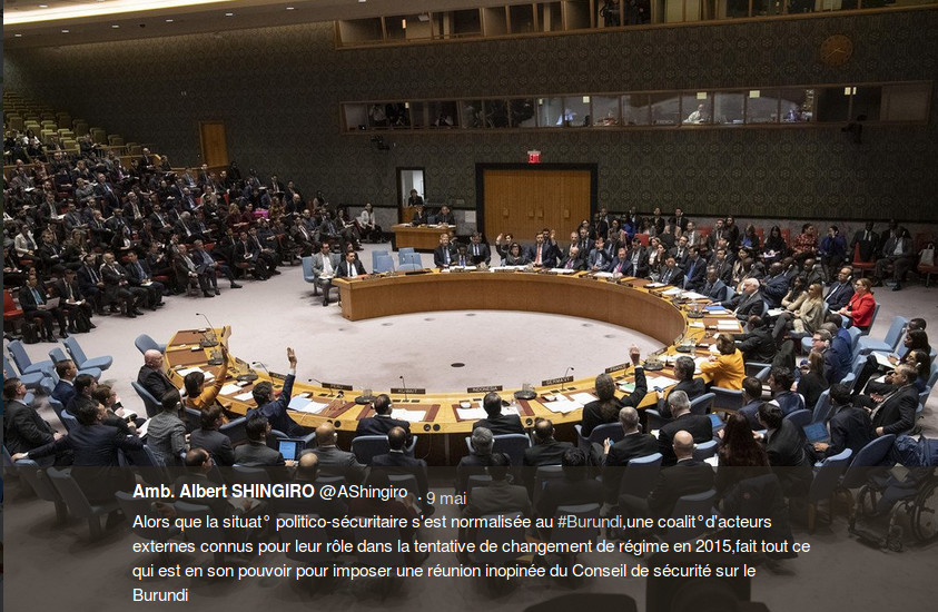 Le Réprésentant ONU du Burundi prévient du retour des Prédateurs de 2015 ...