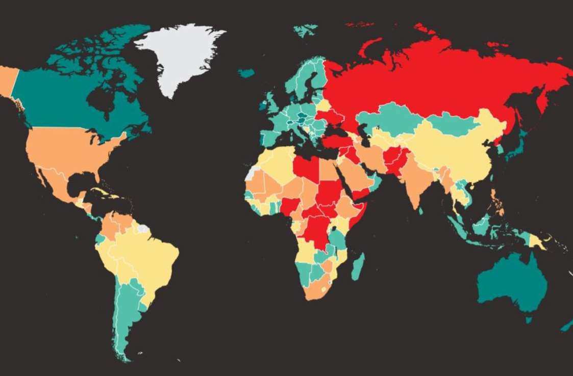 Quels sont les pays les plus dangereux au monde ?