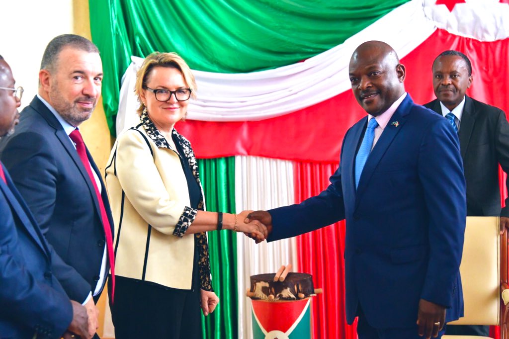 Le Président du Burundi reçoit la Directrice régionale de la Banque Mondiale