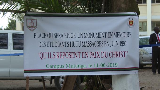 Commémoiration du massacre du 11 juin 1995 dans les campus de l’université du Burundi
