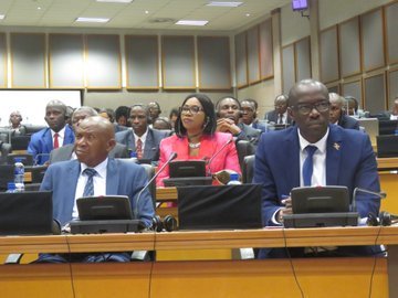 Burundi : Les Hon. Ndikuriyo et Rwasa participent à la 10ème conférence des Assemblées Nationales et des Sénats d’Afrique, en Afrique du Sud