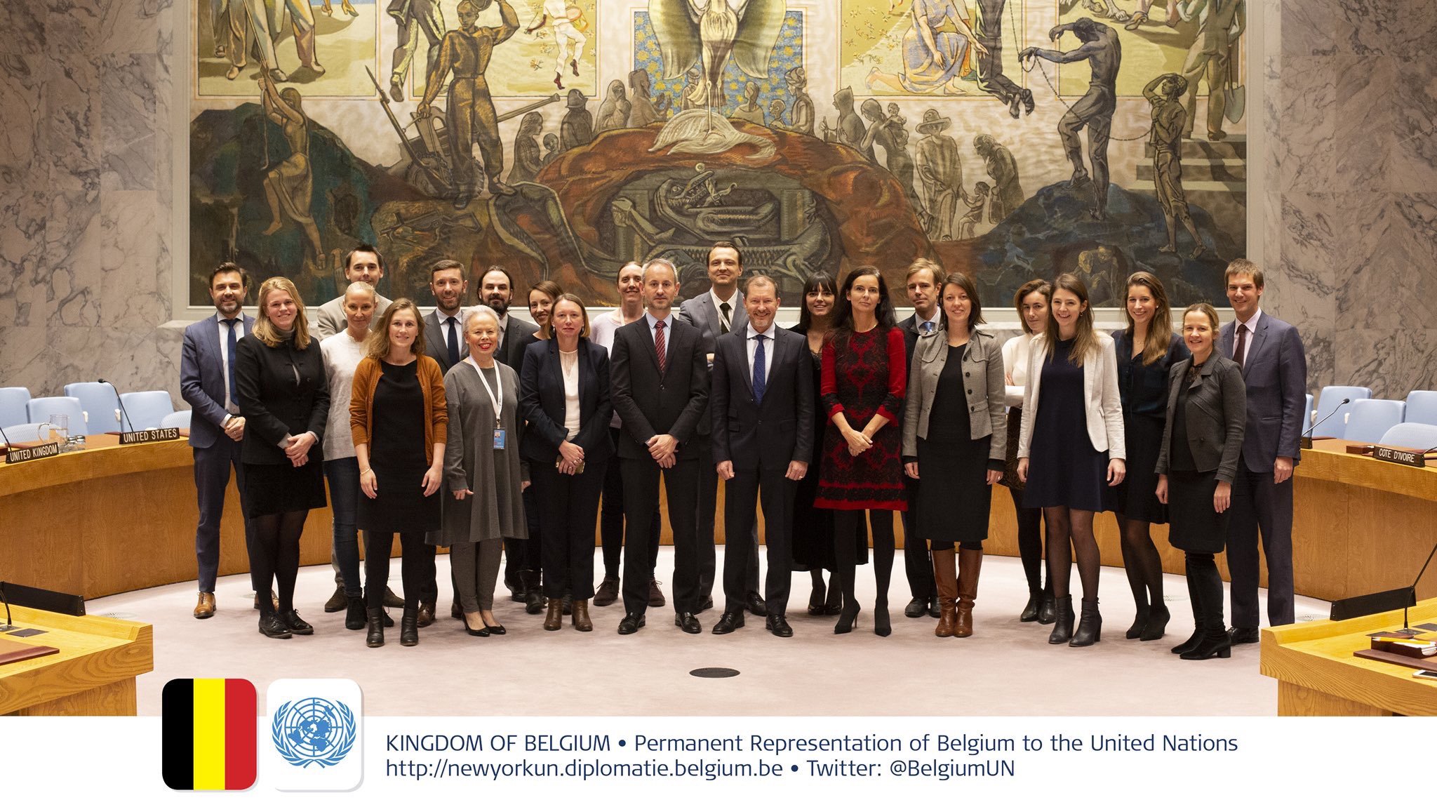 Photo : Belgium UN New York