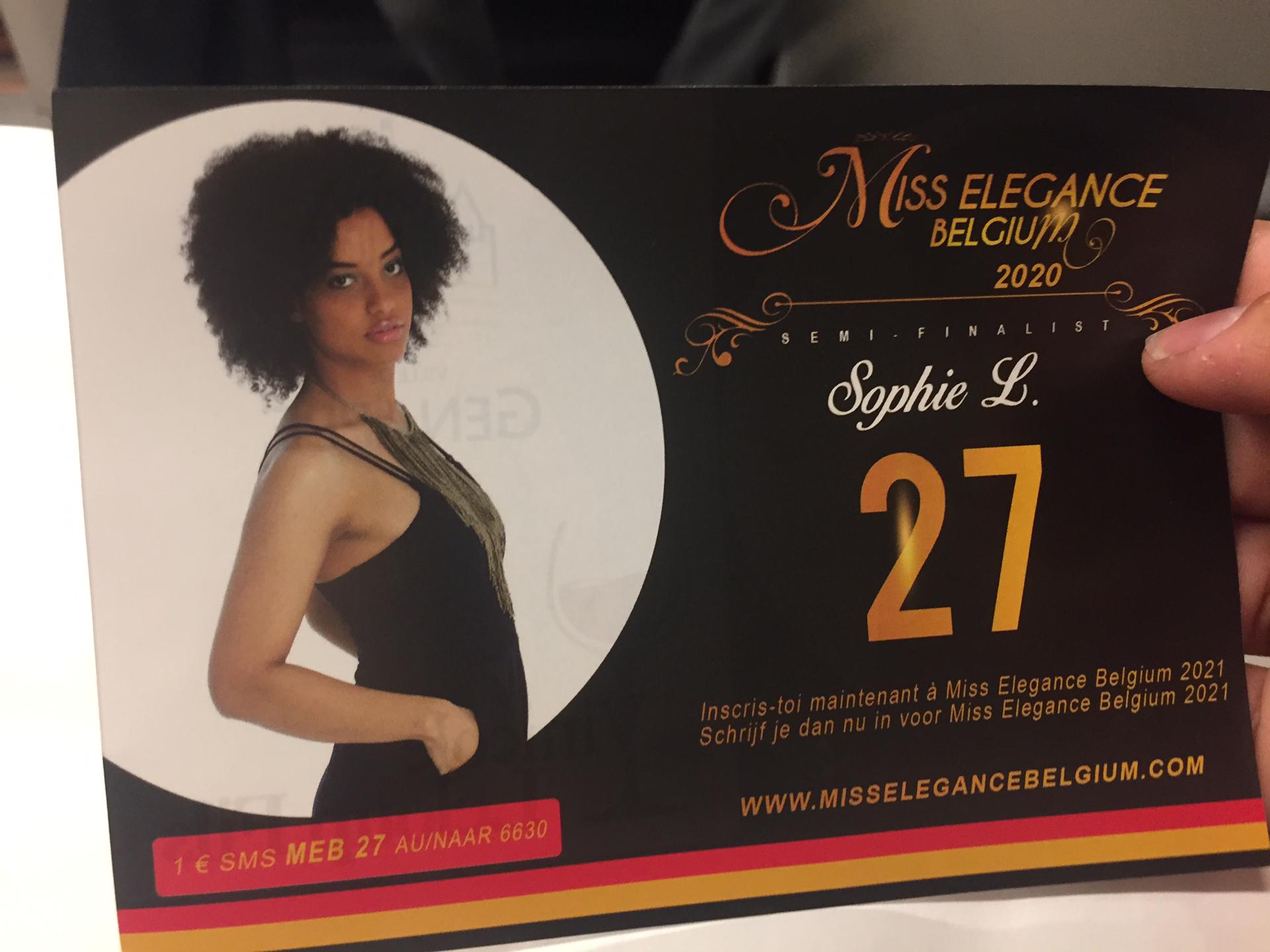 Burundi / Diaspora : Une Belgo-Burundaise numéro 27 au Miss Elegance Belgium 2020 . Votez 27 !