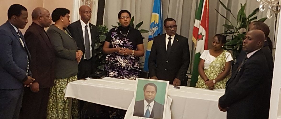 Ambassade du Burundi en Belgique : Commémoration du 26ème anniversaire de l’assassinat de Feu Melchior NDADAYE, héros national