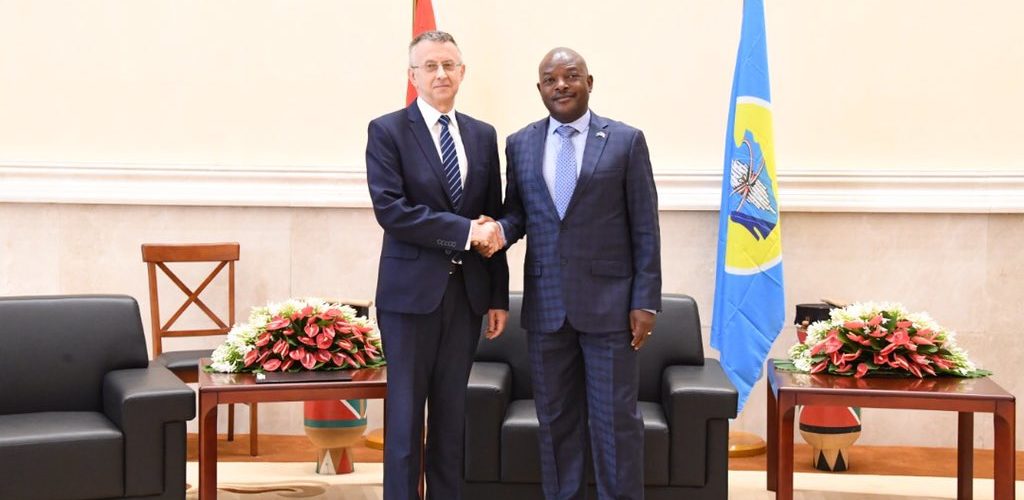 Invitation au Sommet Afrique-Russie du 22-24/10/2019 à Sotchi, par l’Ambassadeur MIKHAYLOV, nouvel Ambassadeur de la République Fédérale de la Russie à Burundi
