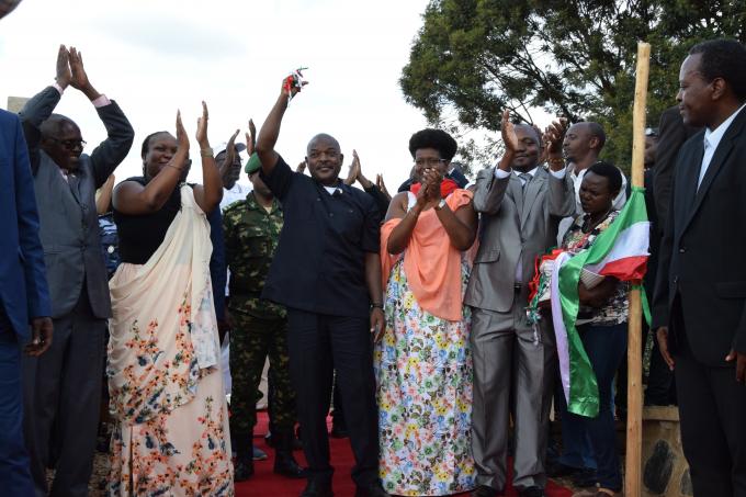 Mwaro : inauguration des infrastructures d’intérêt public par le Chef de l’Etat