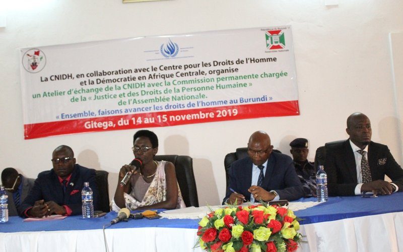 Burundi : Vers un partenariat entre l’Assemblée Nationale et la CNIDH en matière de Droits de l’Homme