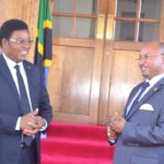 Brève rencontre entre les Premiers Ministres du BURUNDI et de TANZANIE à DAR ES SALAM