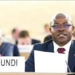 Déclaration de l'Ambassadeur, Représentant permanent de la République du Burundi à Genève