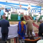 Le Couple Présidentiel prend part à la célébration de l’Assomption à Mugera
