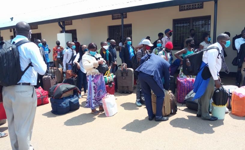 113 Burundais rapatriés du RWANDA parmi les bloqués COVID-19, KIRUNDO / BURUNDI