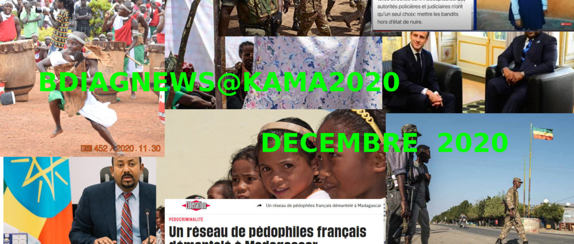 BURUNDI / Petit tour sur l’actualité sur KAMA ou l’ AFRIQUE , AFRICA – DECEMBRE 2020 / 03-12-2020