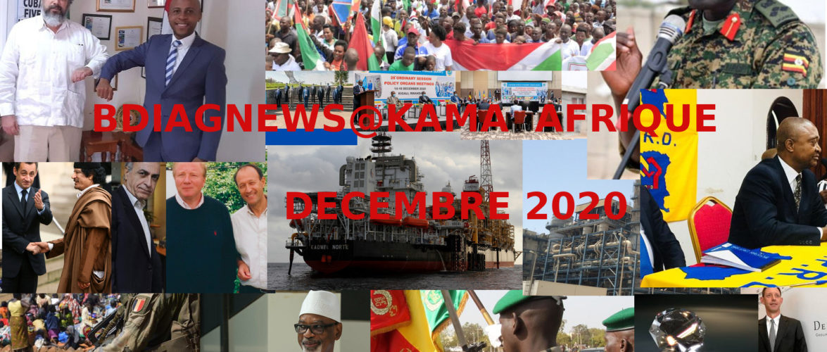 BURUNDI / Petit tour sur l’actualité sur KAMA ou l’ AFRIQUE , AFRICA – DECEMBRE 2020 / 18-12-2020