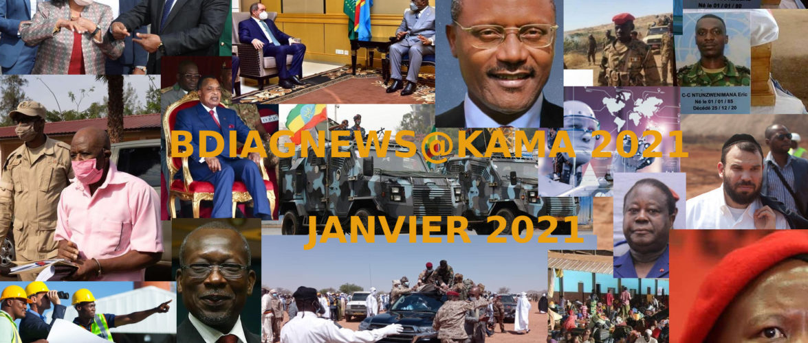 BURUNDI / Petit tour sur l’actualité sur KAMA ou l’ AFRIQUE , AFRICA – JANVIER 2021 / 27-01-2021