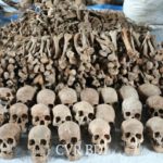 GENOCIDE CONTRE LES HUTU DU BURUNDI EN 1972 / CVR : Les ossements des victimes à RUKOMA, TABA à SONGA / BURURI