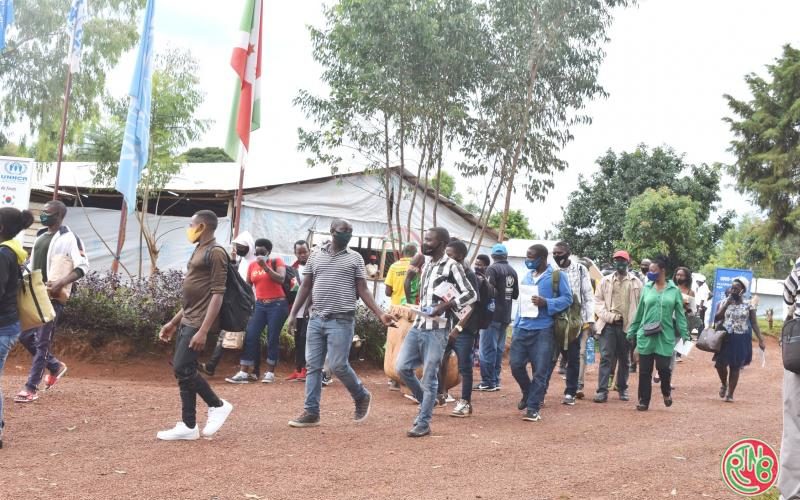 Des réfugiés burundais en provenance du Rwanda regagnent le bercail