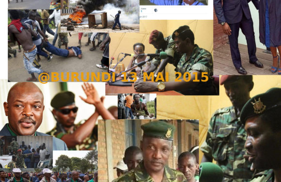 BURUNDI : L’échec du Coup d’état militaire HIMA du Mercredi 13 mai 2015