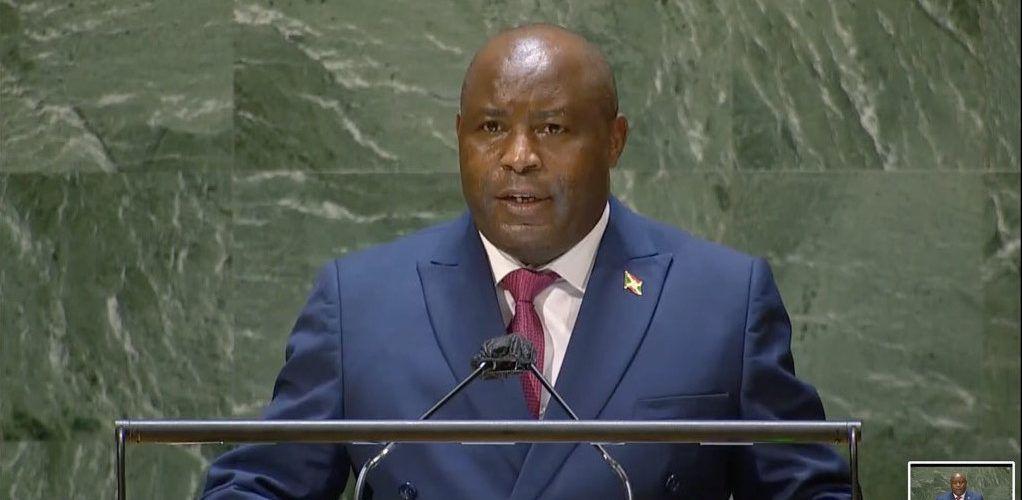 BURUNDI : Discours du chef d’Etat NDAYISHIMIYE à la 76ème session de l’AG ONU
