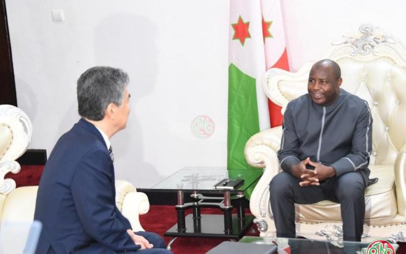 Le Président de la République reçoit en audience l’ambassadeur du Japon au Burundi