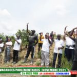 BURUNDI : TRAVAUX DE DEVELOPPEMENT COMMUNAUTAIRE - Evider des creux pour planter des arbres à KIBANDE / CANKUZO