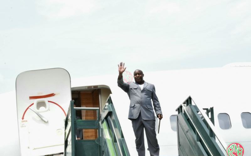 Le Président de la République du Burundi s’envole pour les Émirats arabes Unis