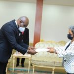BURUNDI : Amb. NYAMITWE Willy a présenté ses lettres de créances à S.E. SAHLE-WORK ZWEDE, Présidente d'ETHIOPIE