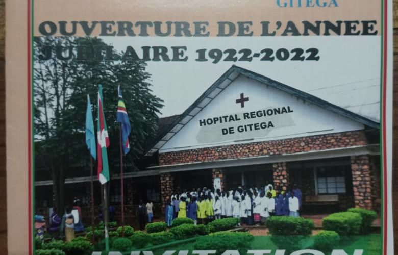 BURUNDI : Œuvre coloniale – Centenaire de l’Hôpital Régional de GITEGA