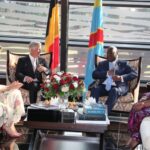 Philippe et Mathilde accueillis avec les honneurs à Kinshasa