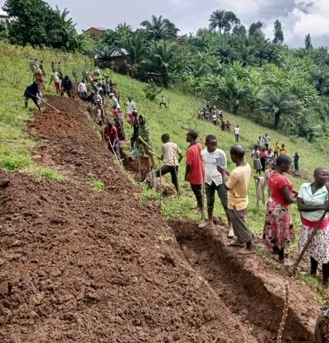 Burundi : TDC – Tracer des courbes de niveau à Muyebe en commune Musigati / Bubanza