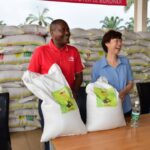 Burundi / Chine : Distribution d'une nouvelle variété de semences de riz à Gihanga, Bubanza
