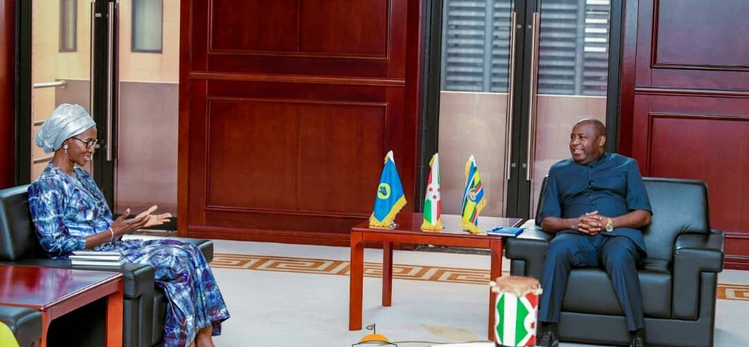 Le Président Ndayishimiye reçoit la nouvelle Représentante Résidente de la Banque Mondiale au Burundi
