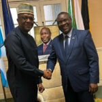 Burundi / Nigeria : Amb. Ntahiraja Thérence reçoit Amb. Obinna Chiedu Onowu à Bruxelles