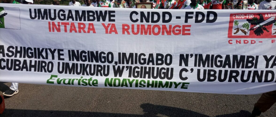Burundi : Mobilisation de Bagumyabanga à Rumonge remerciant le Chef de l’Etat