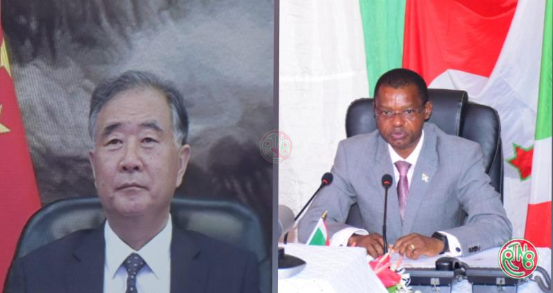 Gitega: le Président du Sénat burundais s’entretient avec son homologue chinois