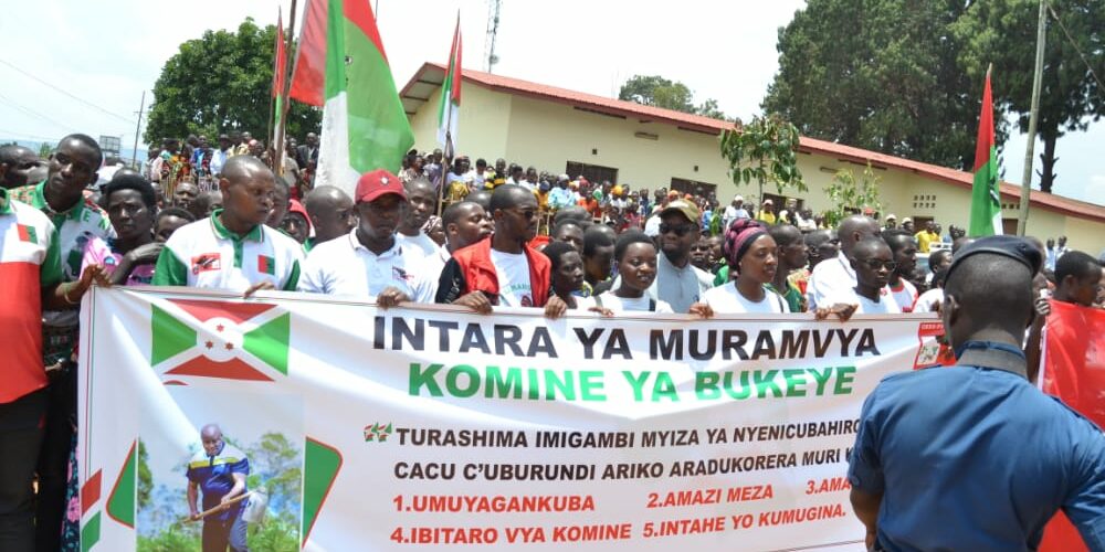 Burundi : Des milliers de Bagumyabanga marche à Muramvya en faveur de la bonne gouvernance