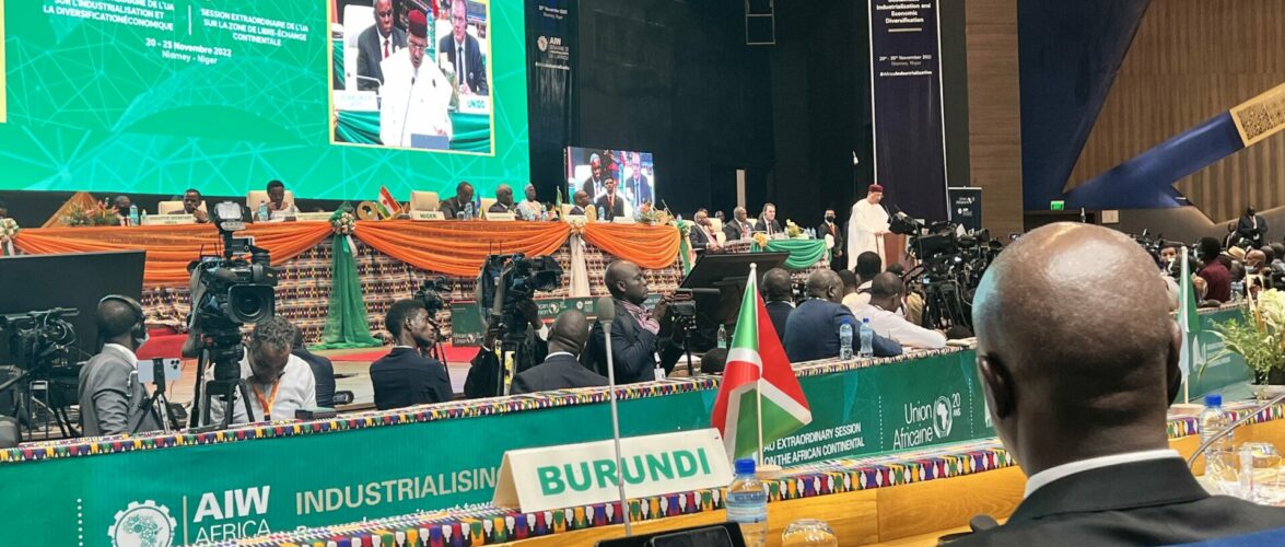 Burundi : Le 1er Ministre au 17ème sommet UA sur l’industrialisation de l’Afrique au Niger