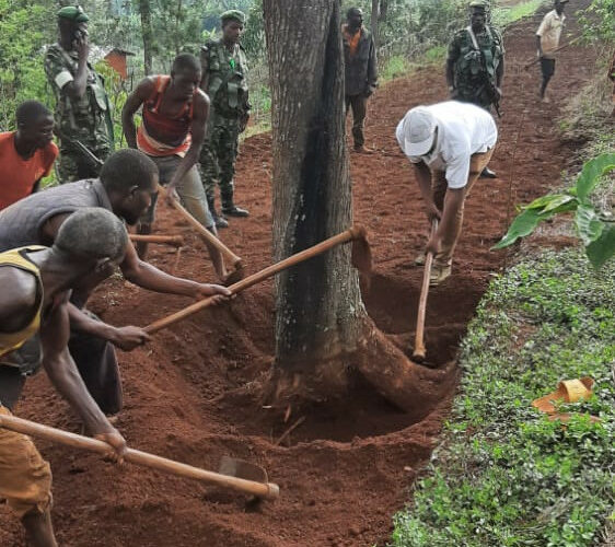 Burundi : TDC – Tracer une route en colline Kanazi à Bugenyuzi / Karusi