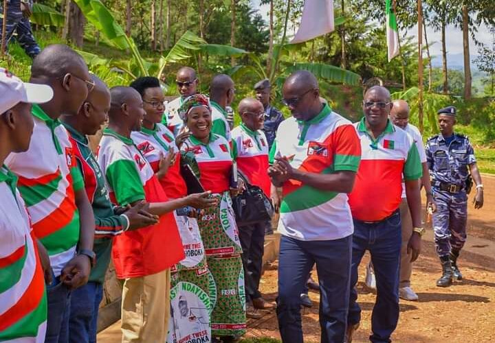 Burundi : Le CNDD-FDD présente ses nouveaux membres du Bureau Politique à Muramvya