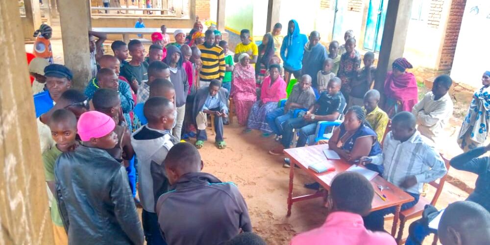 Burundi : Sensibilisation des jeunes de Mibanda à des projets socio-économiques / Rumonge