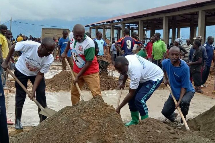 Burundi : TDC – Construire le marché moderne à Muhororo en commune Mubimbi / Bujumbura